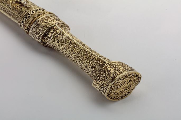 Ottoman silver gilt jambiya | MasterArt